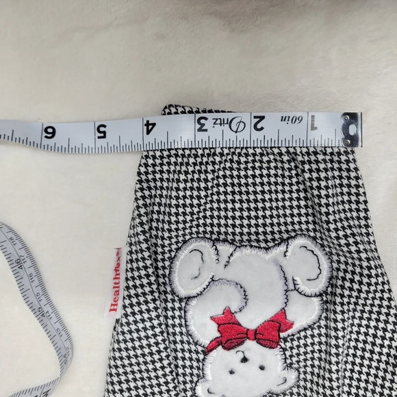 🌴3/$15🌴 HealthtexVintage knit romper Size 0-5 months Red herringbone - Picture 9 of 12